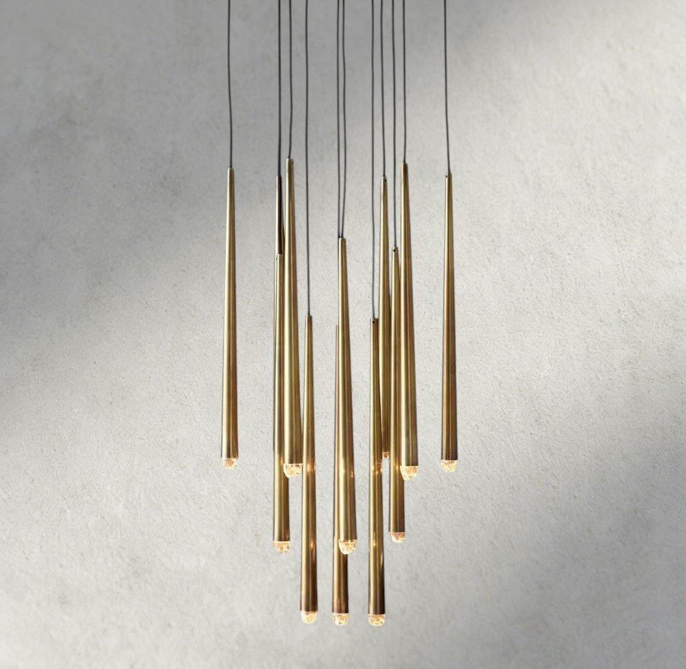 Aquitaines Round Chandelier 18", 24", 30", 48" - Zelno