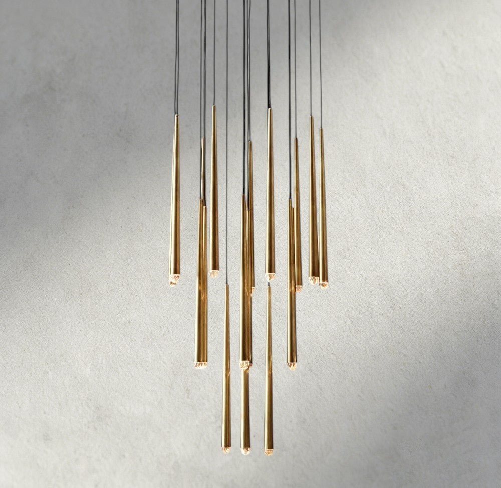 Aquitaines Round Chandelier 18", 24", 30", 48" - Zelno