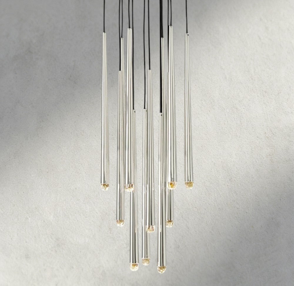 Aquitaines Round Chandelier 18", 24", 30", 48" - Zelno