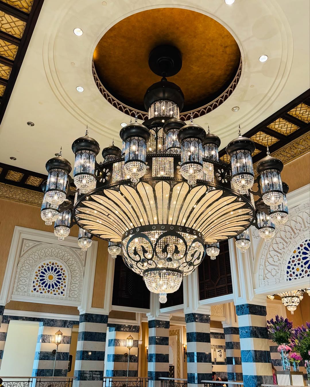 Arabian Nights Ornate Elegance Chandelier for High-ceiling - Zelno Lighting