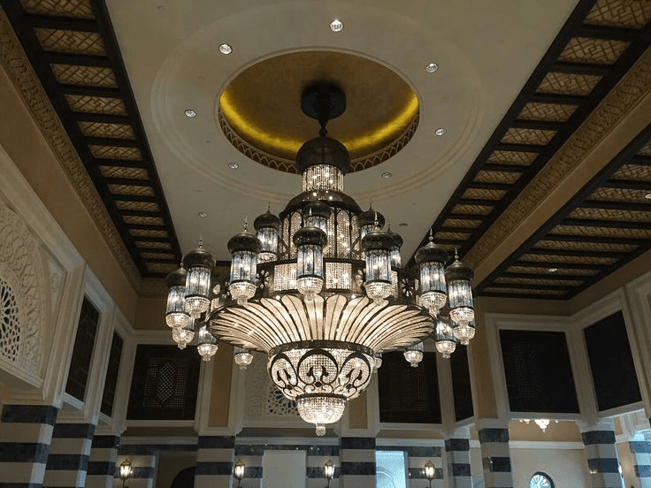 Arabian Nights Ornate Elegance Chandelier for High-ceiling - Zelno Lighting