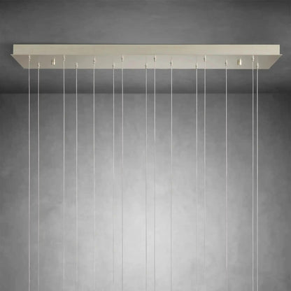 Arica Rectangular Chandelier - Zelno