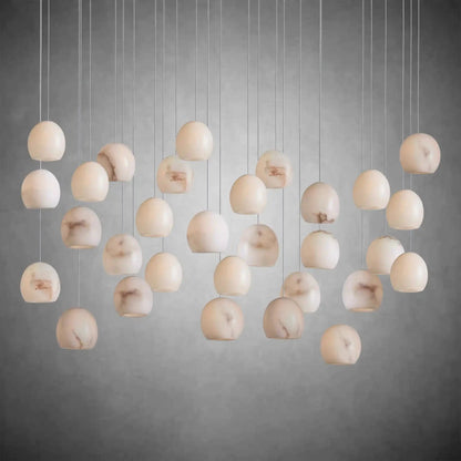 Arica Rectangular Chandelier - Zelno