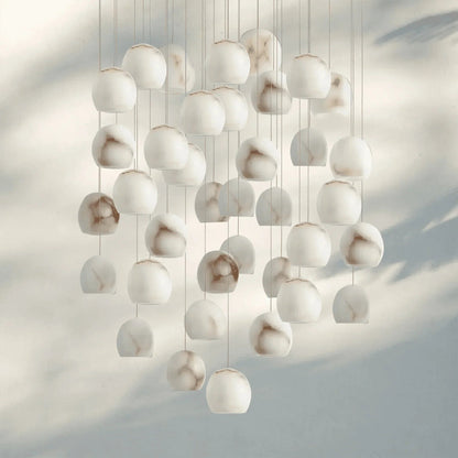 Arika Rectangular Chandelier 15/30 Light - Zelno