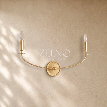 Arnetty 2-Light Wall Sconce - Zelno