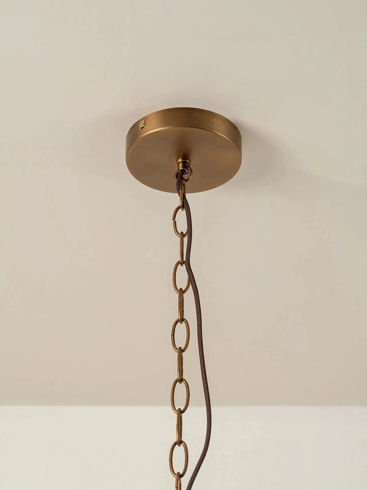 Astera - 4 light alabaster curved glass chandelier - Zelno Lighting