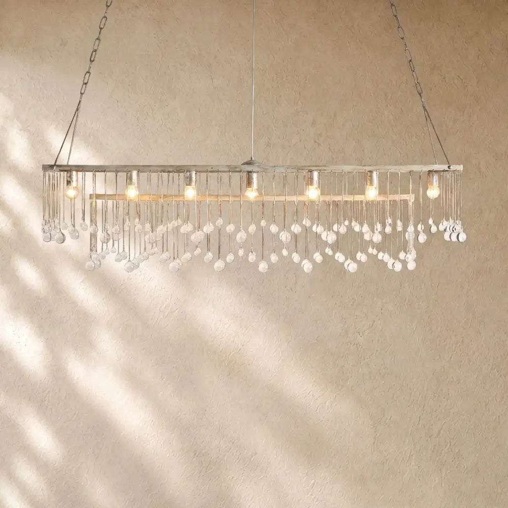 Aubray Rectangular Chandelier - Zelno