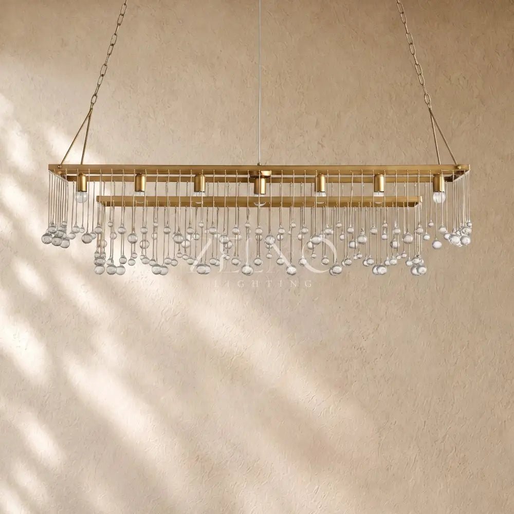 Aubray Rectangular Chandelier - Zelno