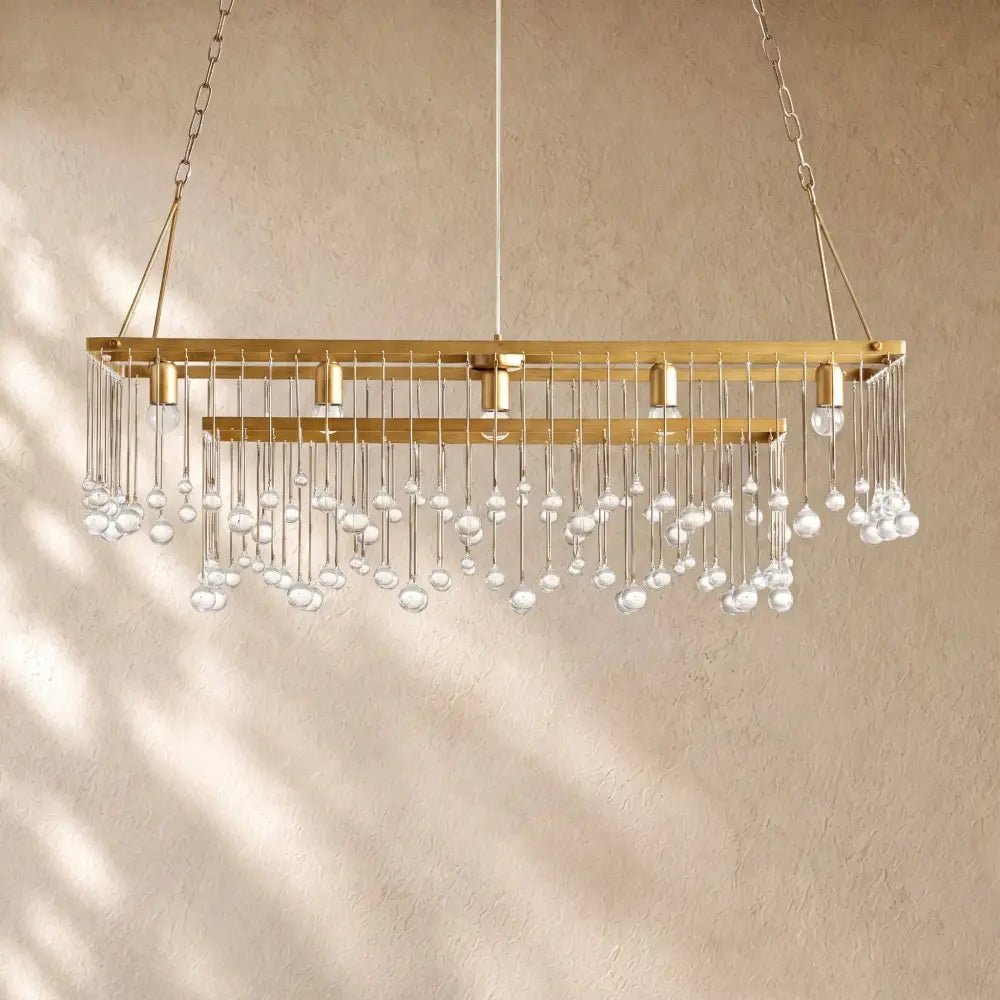 Aubray Rectangular Chandelier - Zelno