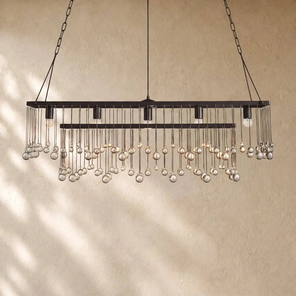 Aubray Rectangular Chandelier - Zelno