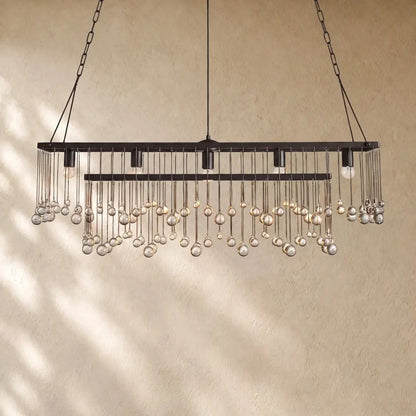 Aubray Rectangular Chandelier - Zelno