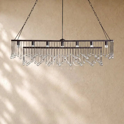 Aubray Rectangular Chandelier - Zelno