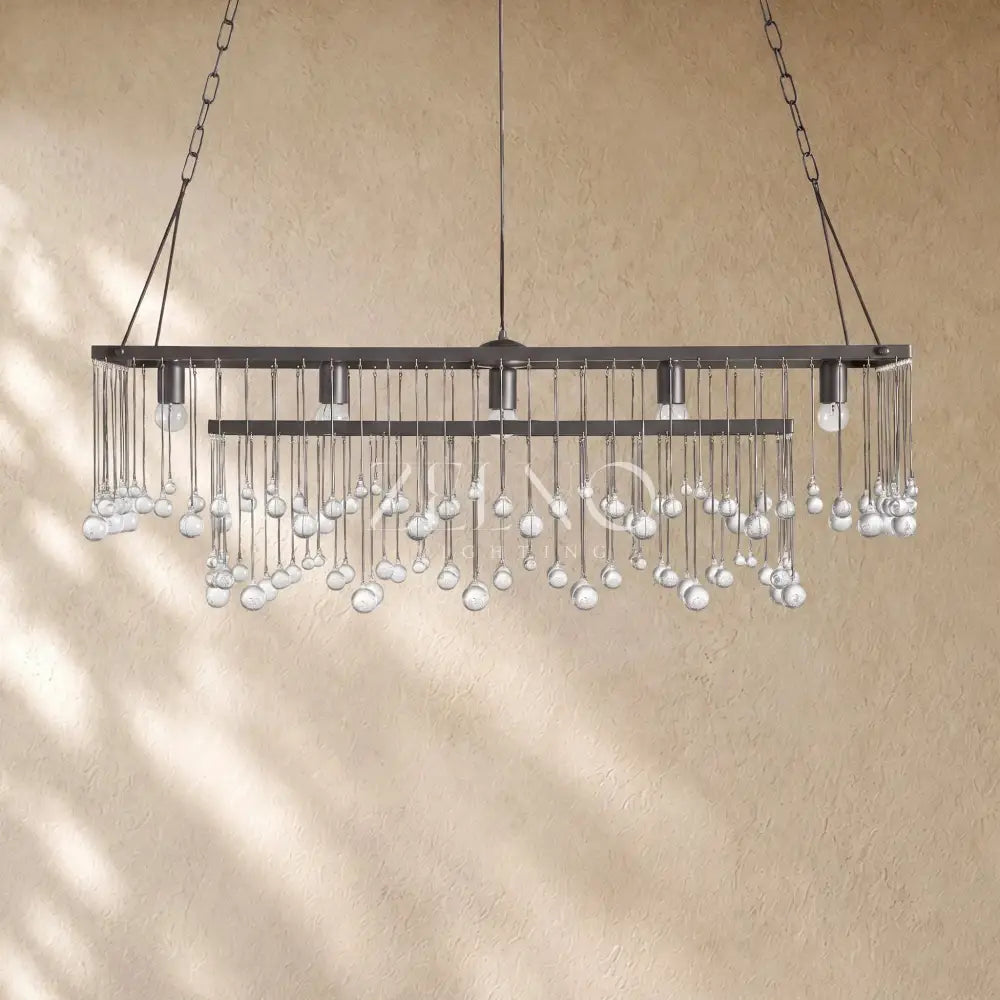 Aubray Rectangular Chandelier - Zelno