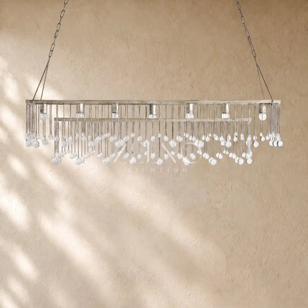 Aubray Rectangular Chandelier - Zelno