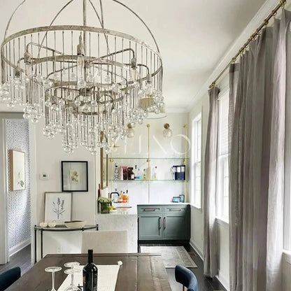 Aubray Round Chandelier - Zelno