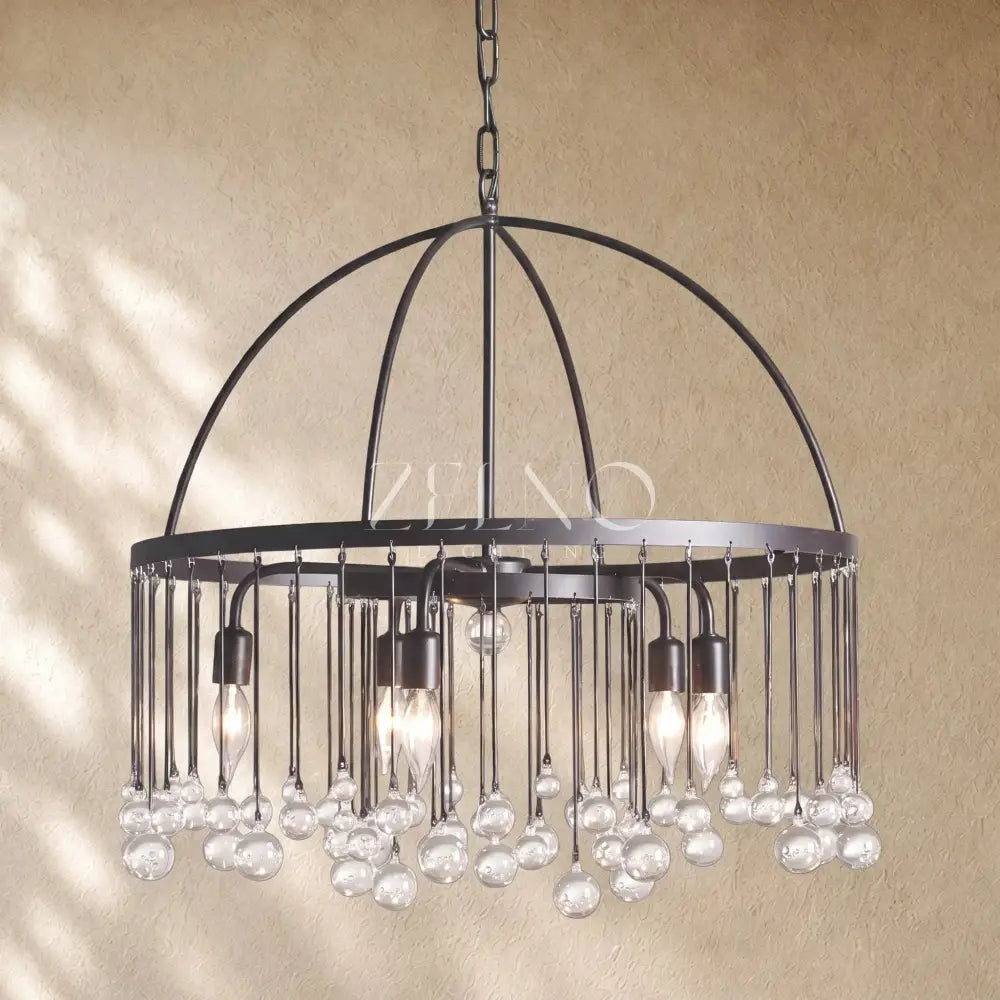 Aubray Round Chandelier - Zelno