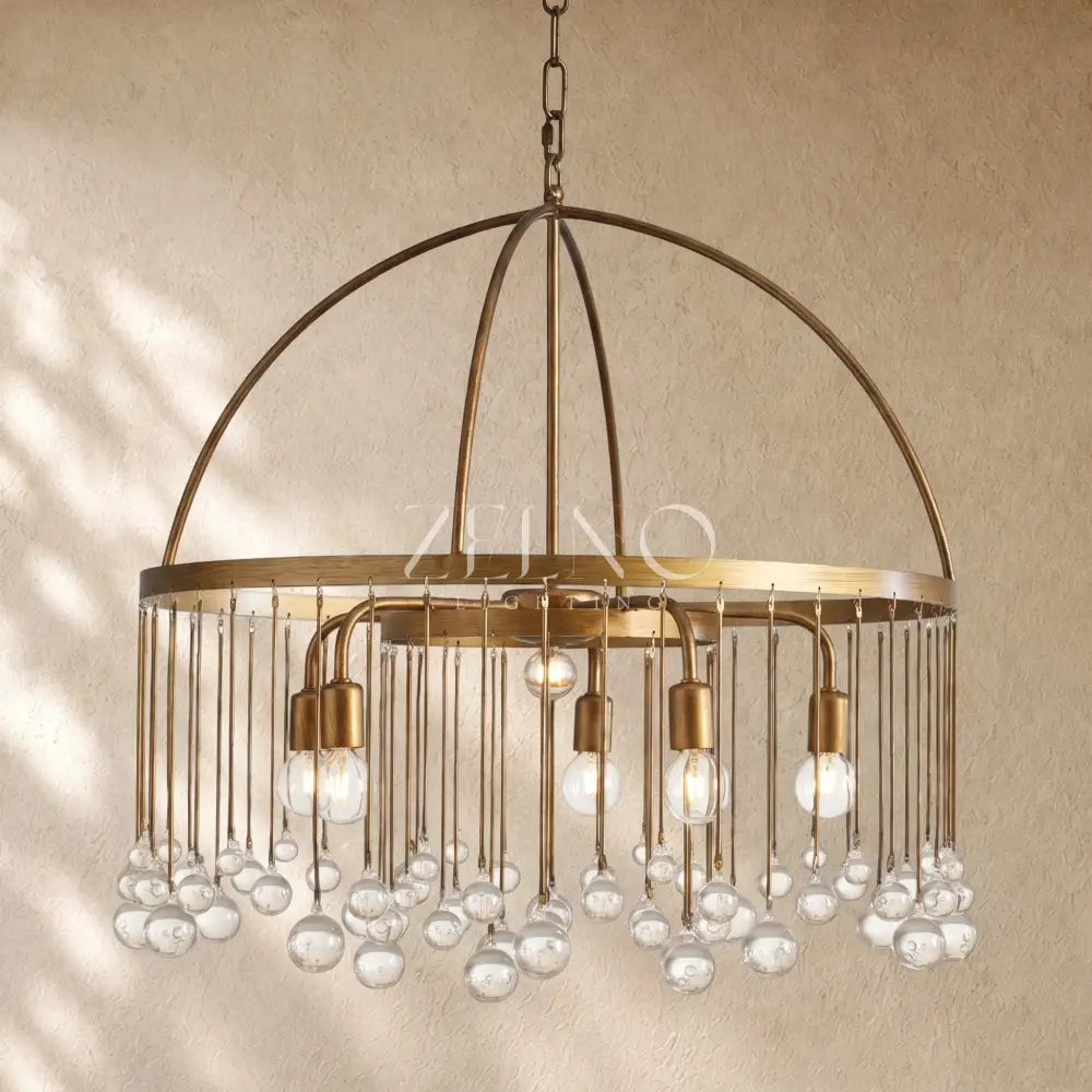 Aubray Round Chandelier - Zelno