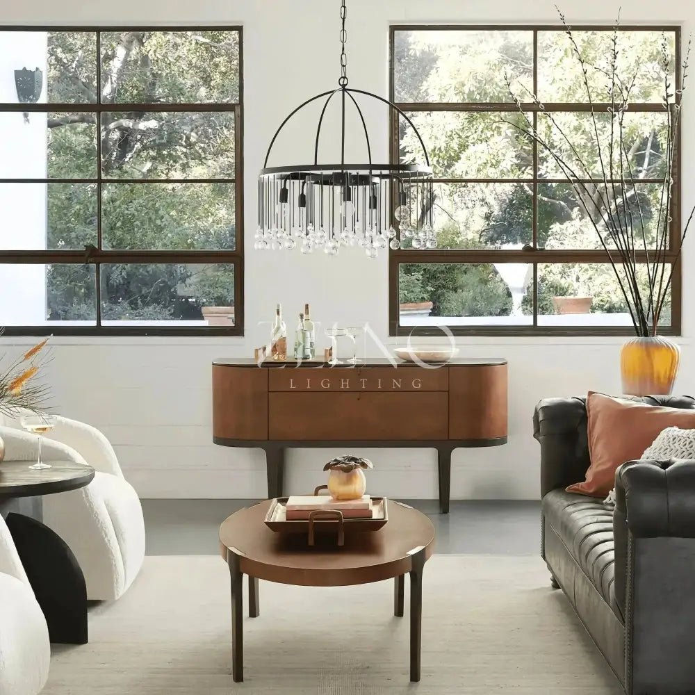 Aubray Round Chandelier - Zelno