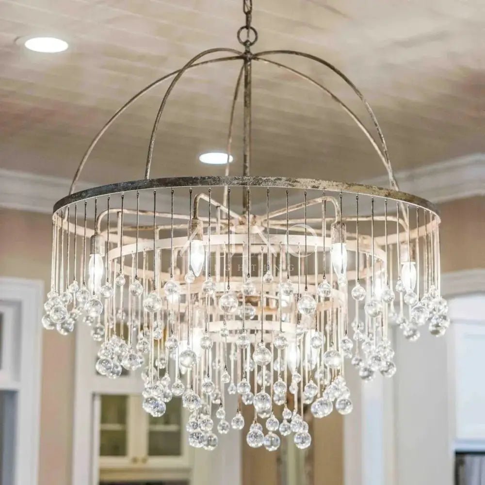 Aubray Round Chandelier - Zelno
