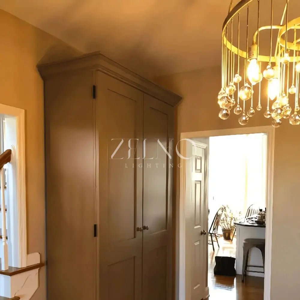 Aubray Round Chandelier - Zelno