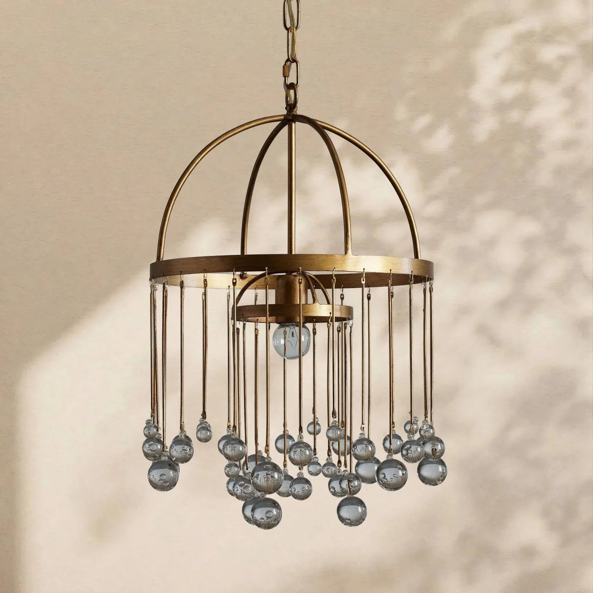 Aubrey Modern Crystal Ball Pendant Lamp - Zelno Lighting