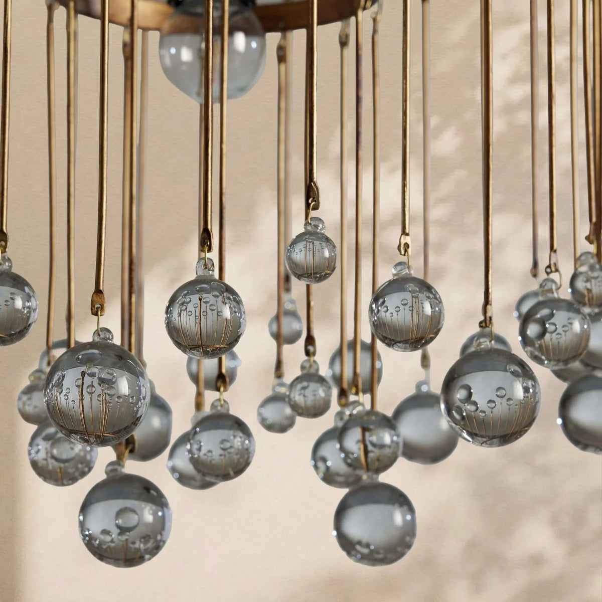Aubrey Modern Crystal Ball Pendant Lamp - Zelno Lighting