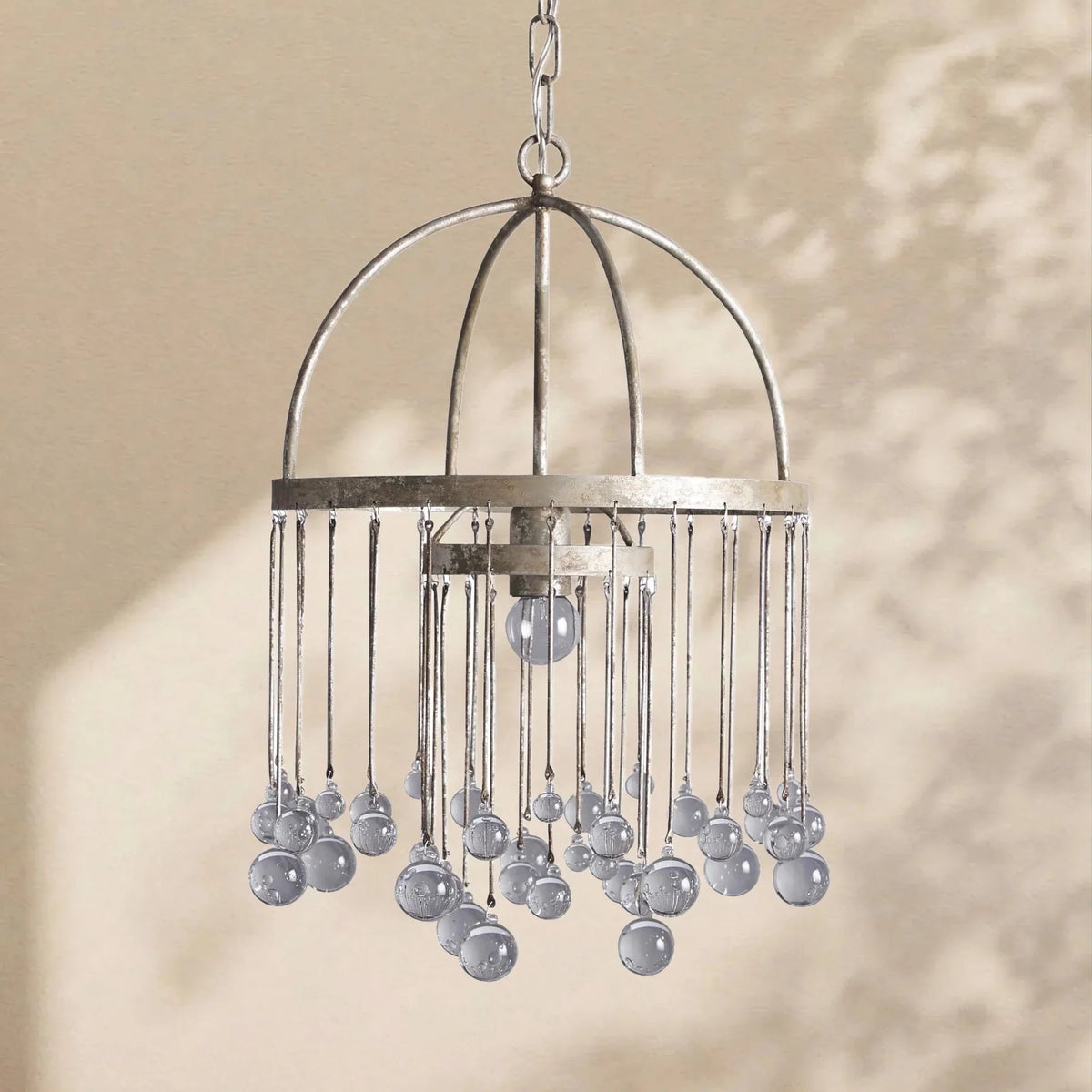 Aubrey Modern Crystal Ball Pendant Lamp - Zelno Lighting