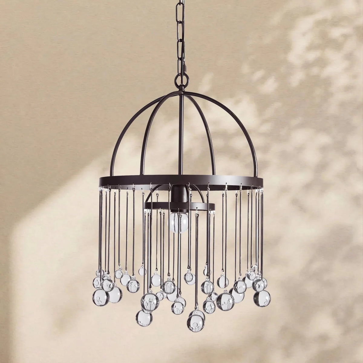 Aubrey Modern Crystal Ball Pendant Lamp - Zelno Lighting