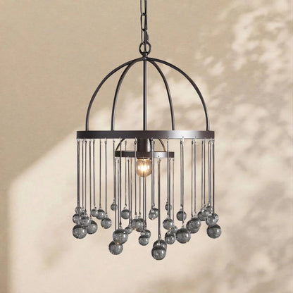 Aubrey Modern Crystal Ball Pendant Lamp - Zelno Lighting