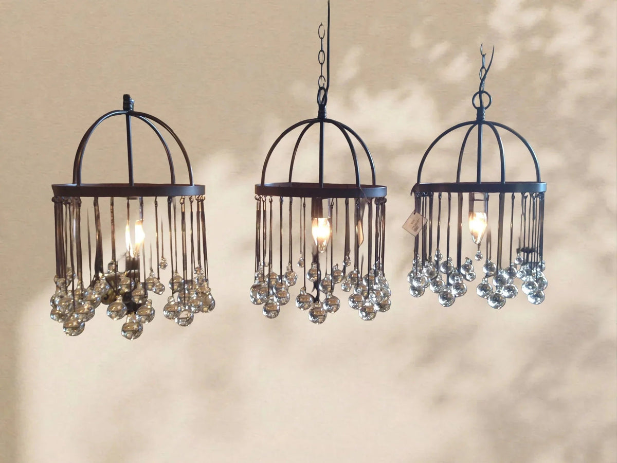 Aubrey Modern Crystal Ball Pendant Lamp - Zelno Lighting