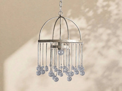 Aubrey Modern Crystal Ball Pendant Lamp - Zelno Lighting