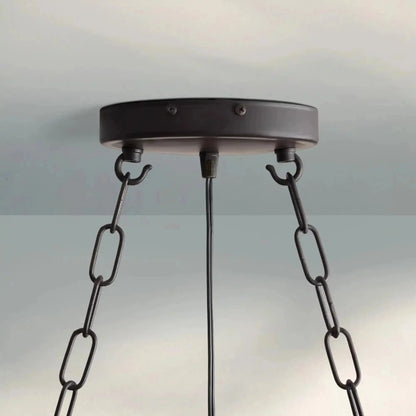 Aubrey Rectangular Chandelier 47''60'' - Zelno Lighting