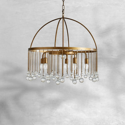 Aubrey Round Chandelier - Zelno