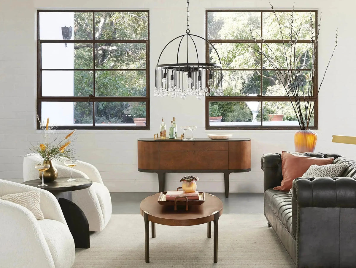 Aubrey Round Chandelier - Zelno