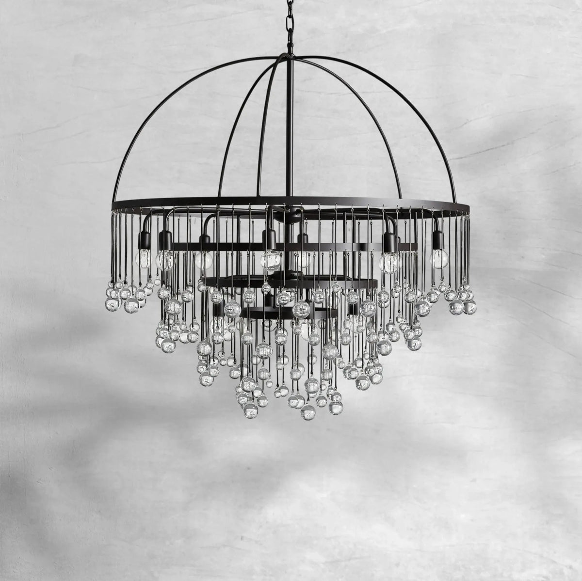 Aubrey Round Chandelier - Zelno