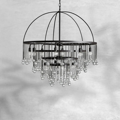 Aubrey Round Chandelier - Zelno