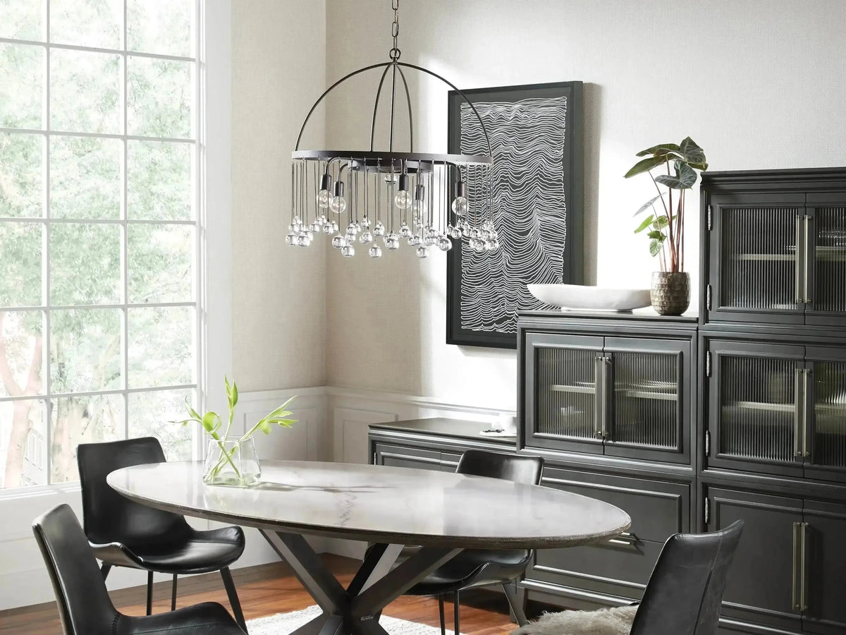 Aubrey Round Chandelier - Zelno