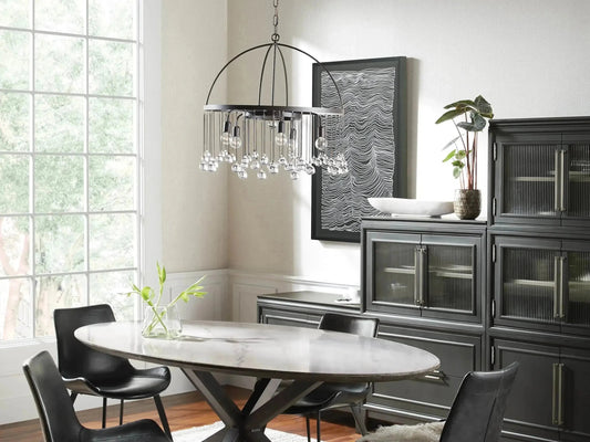 Aubrey Round Chandelier - Zelno