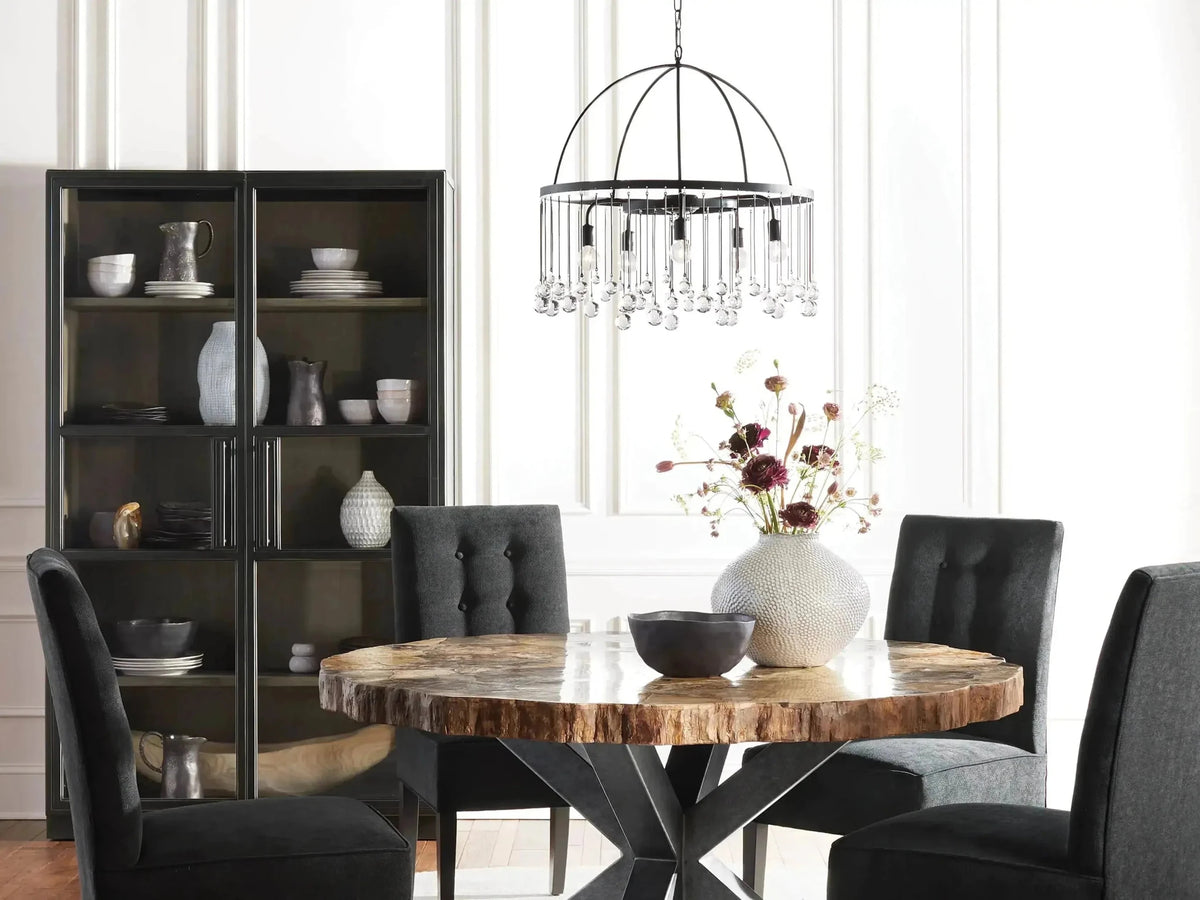 Aubrey Round Chandelier - Zelno
