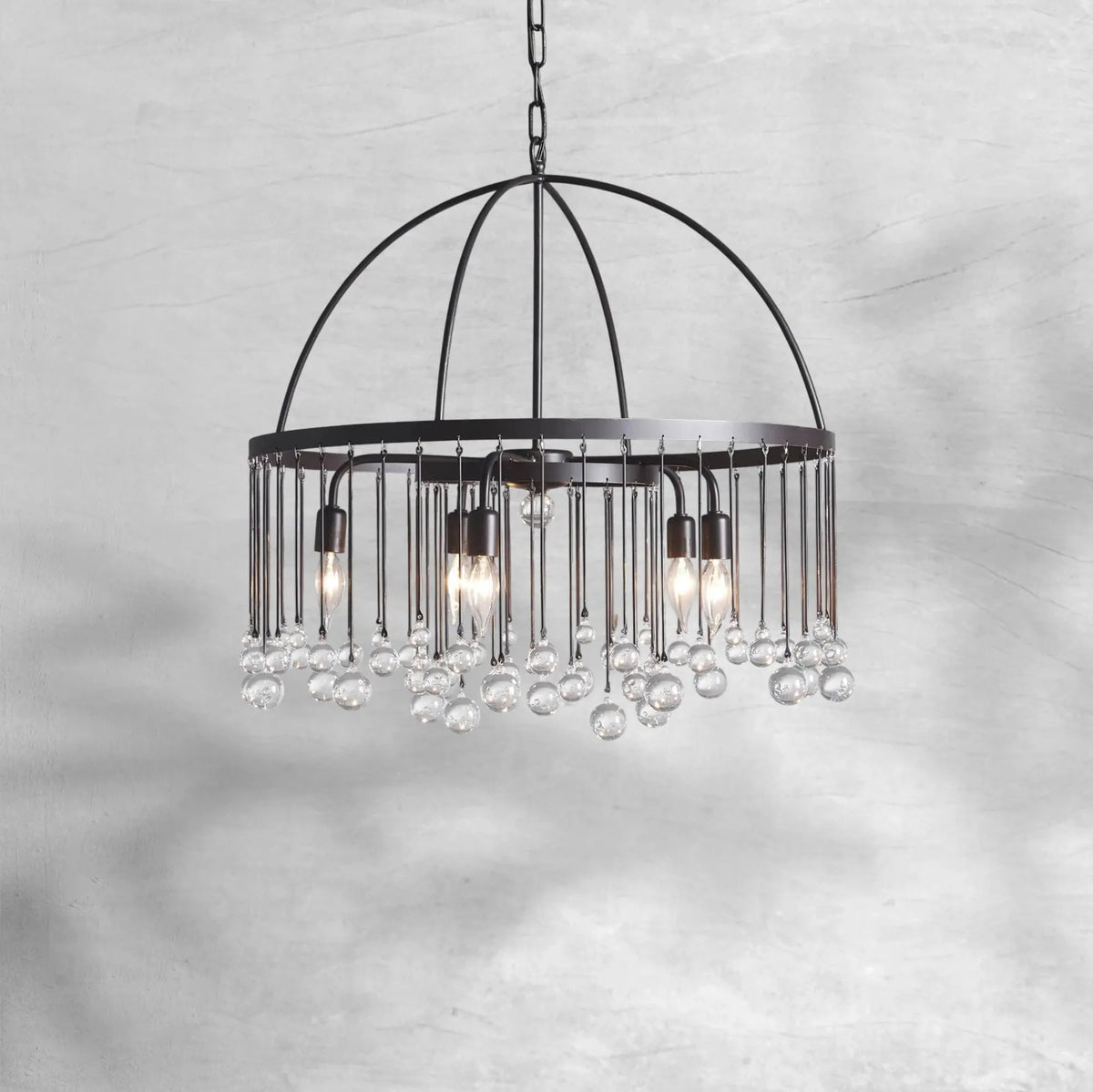 Aubrey Round Chandelier - Zelno