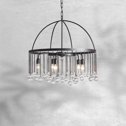 Aubrey Round Chandelier - Zelno