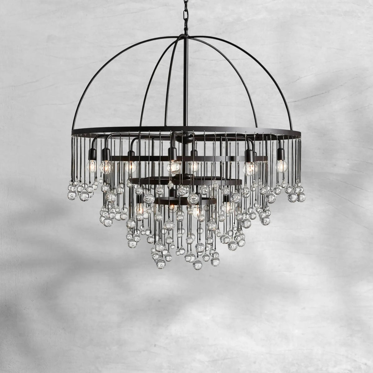 Aubrey Round Chandelier - Zelno