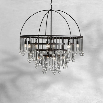 Aubrey Round Chandelier - Zelno