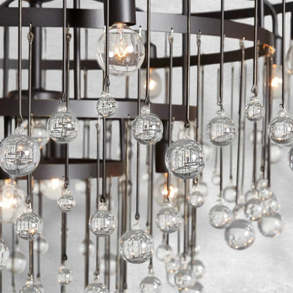 Aubrey Round Chandelier - Zelno