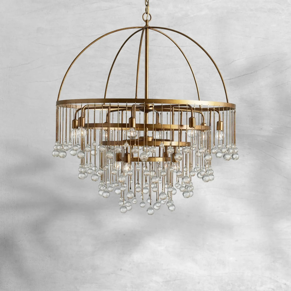 Aubrey Round Chandelier - Zelno
