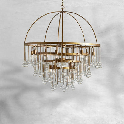 Aubrey Round Chandelier - Zelno