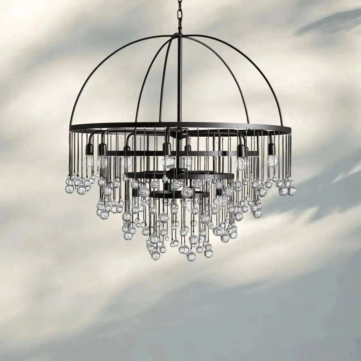 Aubrey Round Chandelier - Zelno Lighting