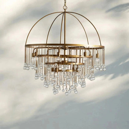 Aubrey Round Chandelier - Zelno Lighting
