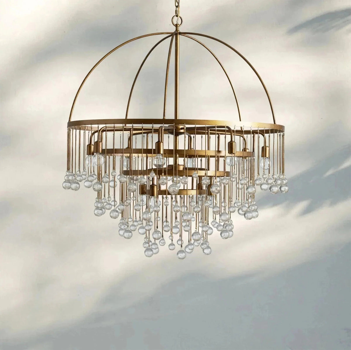 Aubrey Round Chandelier - Zelno Lighting