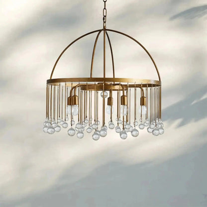 Aubrey Round Chandelier - Zelno Lighting